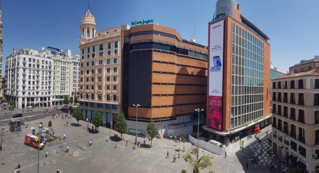 Estudio En Callao, 4 Personas Madrid Bagian luar foto